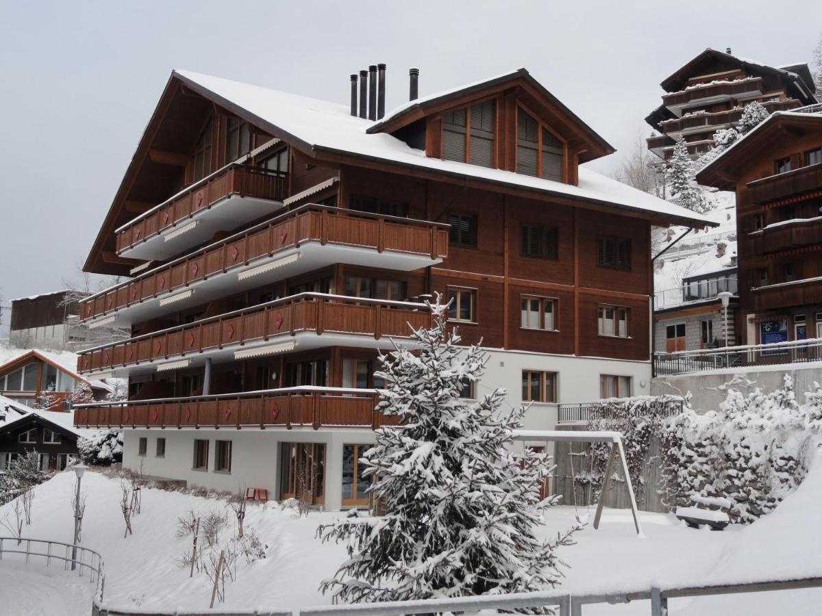 Chalet Bella Vista 3 Wengen Exterior foto